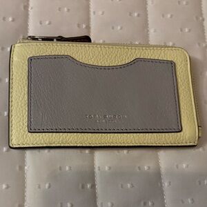 Tory Burch Color-Block Zip Card Case